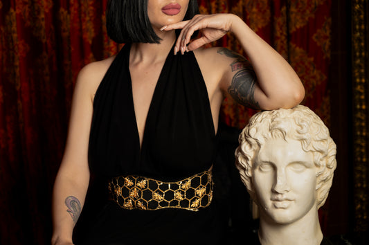 Golden Hive Couture Belt